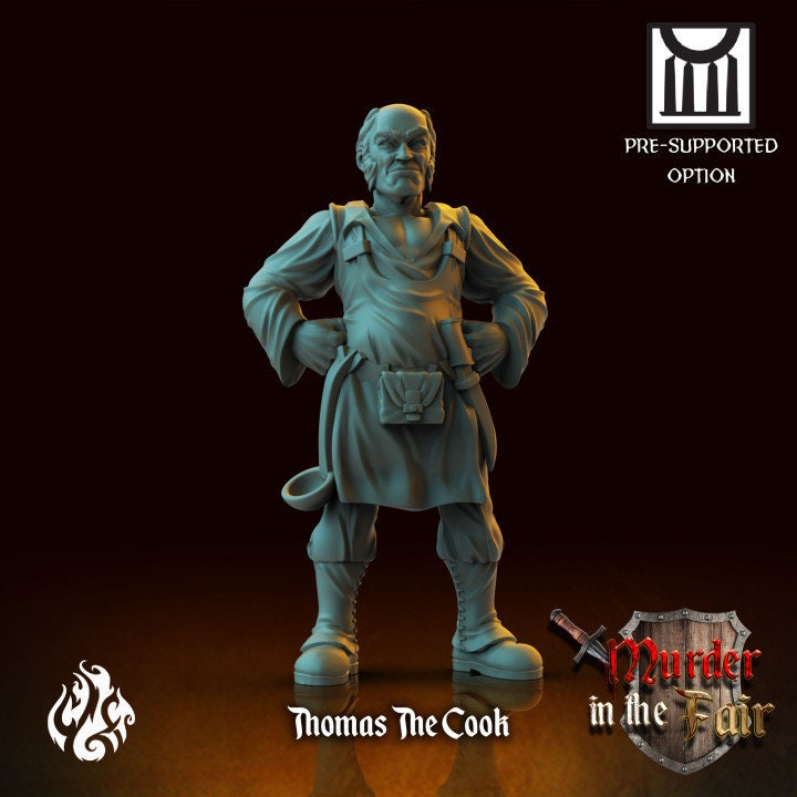 Thomas the Cook 32mm Crippled God Foundry 3D Printed - Etsy Australia Thomas the Cook 32mm Crippled God Foundry 3D Printed - Etsy Australia