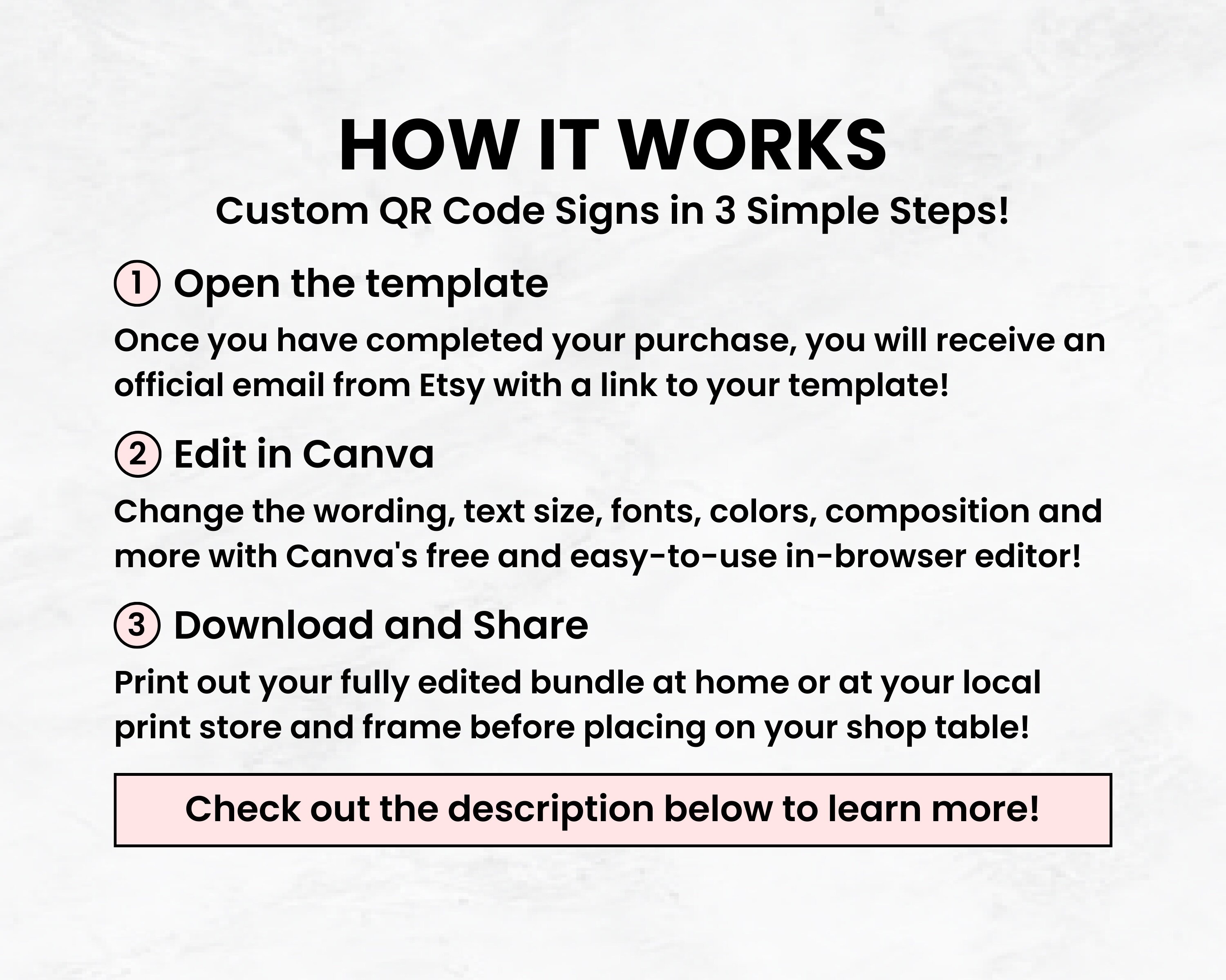 Qr Code Sign Bundle Editable QR Code Sign Bundle, Scan to Pay, Social Media, Pricing ...