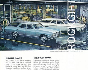 Chevrolet | Impala / Malibu | 1968 | Advertisement