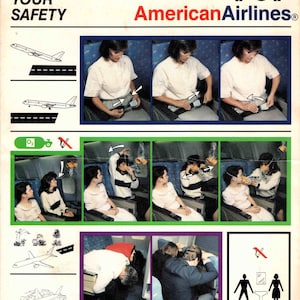 American Airlines | B757 | Veiligheidskaart