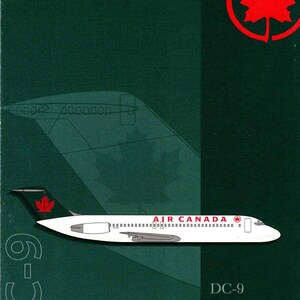 Air Canada | DC-9 | 2001 | Veiligheidskaart