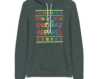 Don We Now Unser Gay Apparel Pullover Hoodie | Bella + Leinwand 3719