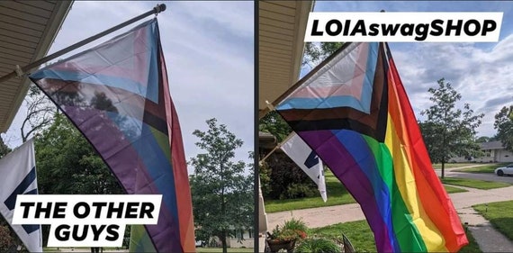 Bandeira lésbica sunset 150x90cm + bottom orgulho lésbico LGBT