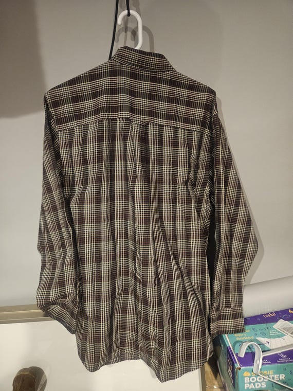 Pendleton Varsity Button Up Plaid Long Sleeve Shi… - image 3