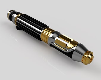 Mace Windu Lightsaber Hilt 3D Printable Files