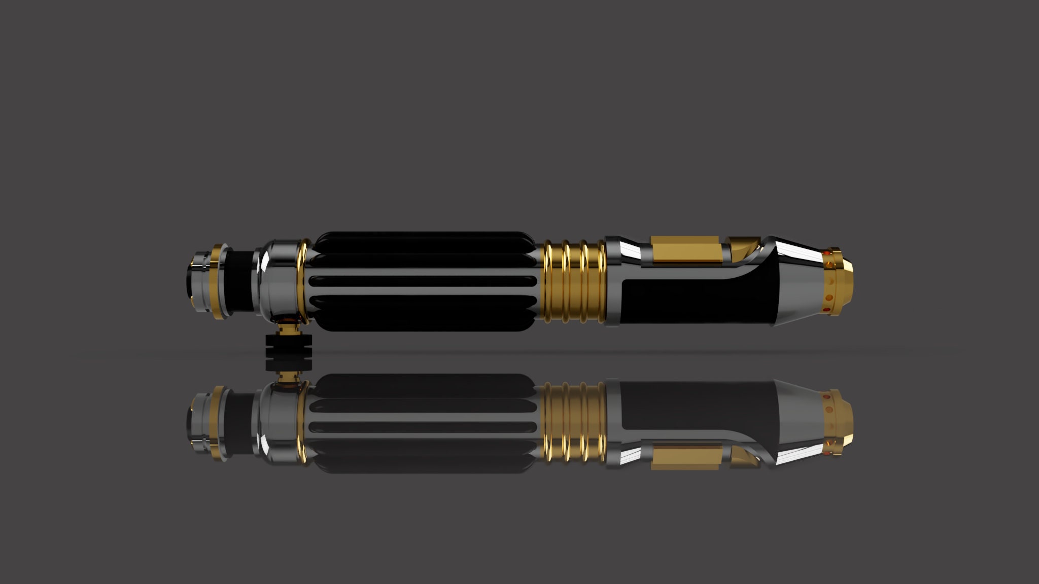 Mace Windu Lightsaber Hilt 3D Printable Files Etsy