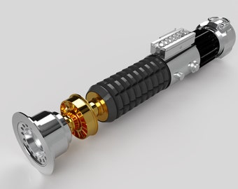 Obi Wan kenobi ANH Lightsaber Hilt 3D Printable Files