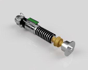Luke Skywalker v2 Lightsaber Hilt 3D Printable Files