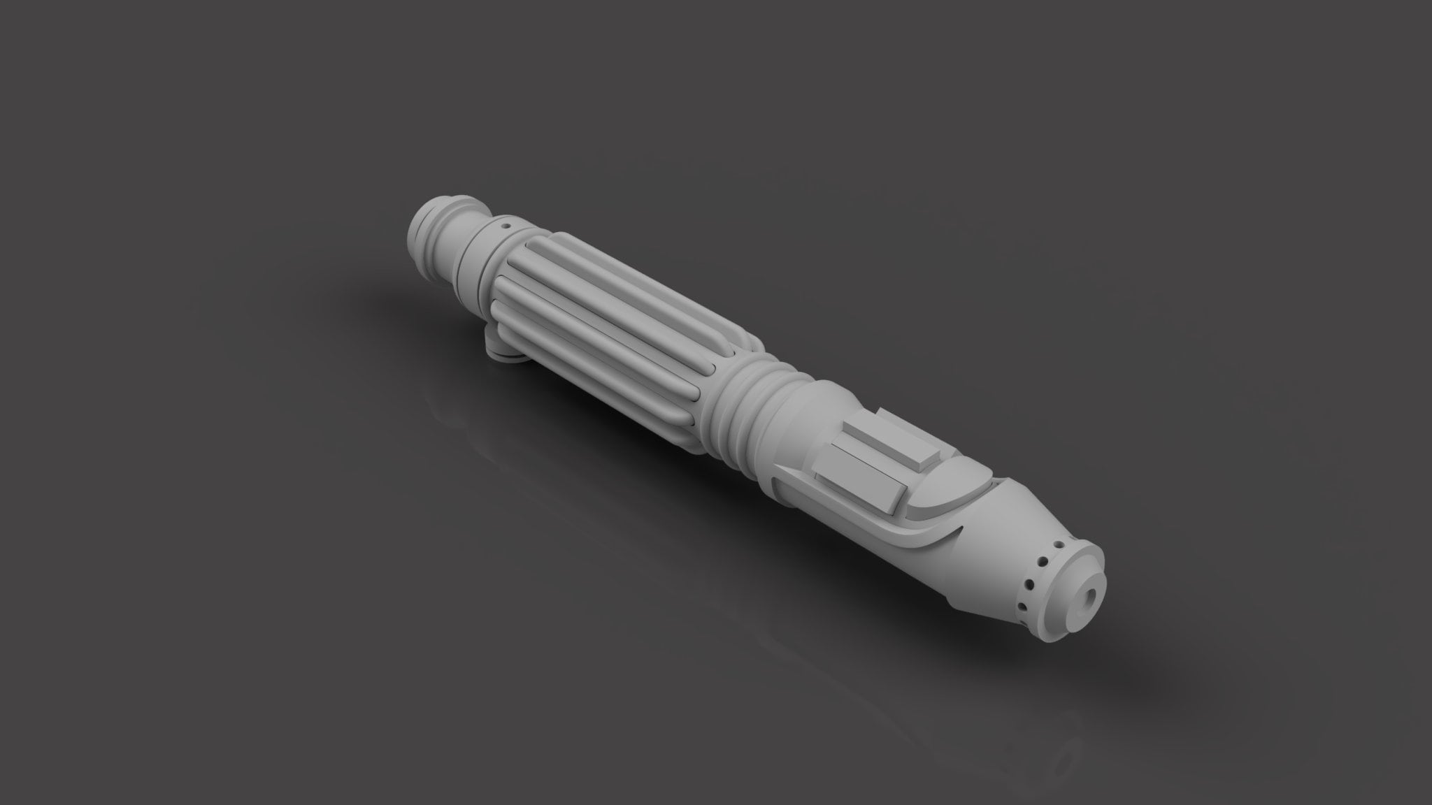 Mace Windu Lightsaber Hilt 3D Printable Files Etsy
