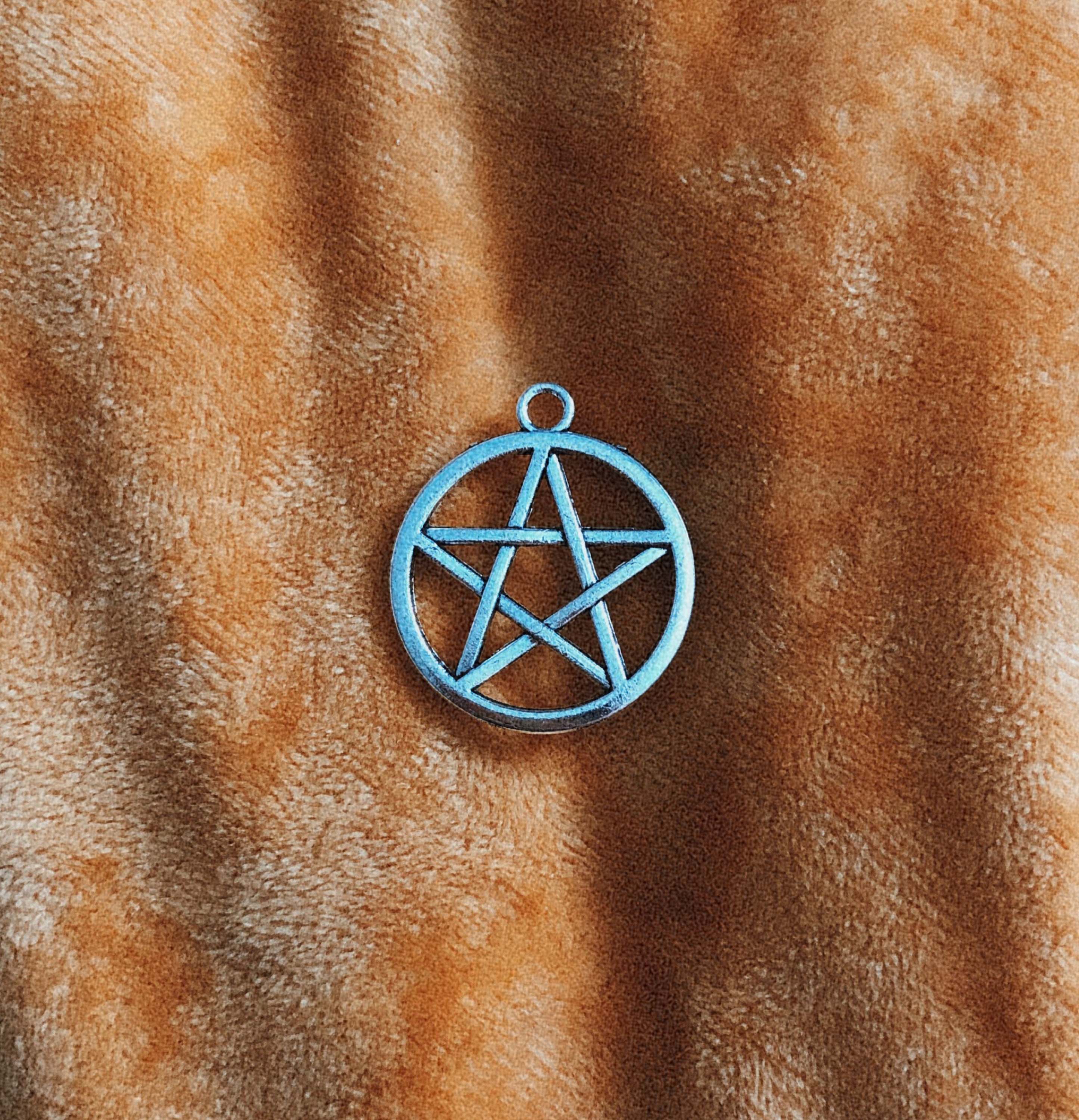 Pentacle Charm free Shipping Etsy