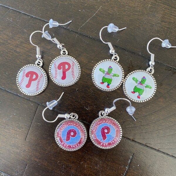 Phillies Phan Earrings