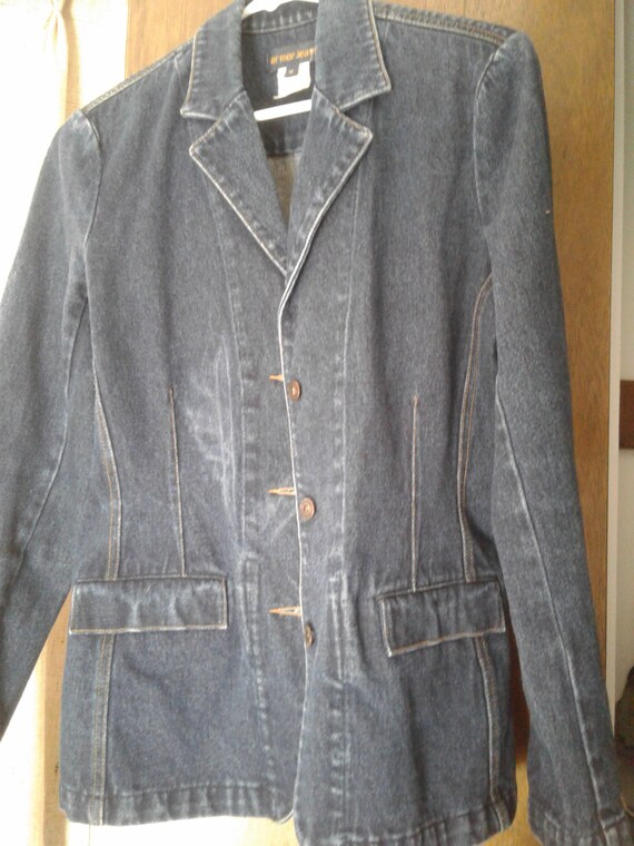 jeans blazer ladies