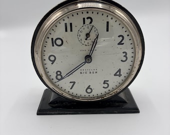 Vintage Westclox Travel Alarm Clock - Etsy