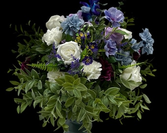 Grace – Arreglo artificial de homenaje grande Forever Flower