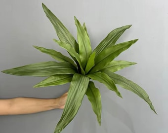 Planta artificial Brazilian Beauty Tequila de 20 hojas para jardín.