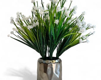 Gypsophila blanca artificial (gypsophila) para paisajismo de jardín