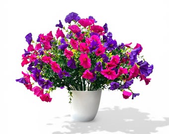 Potted Petunia Artificial Plant