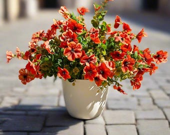 Rubí – Azalea artificial o planta crisantemo