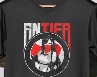 Antifa Tifa Shirt | Final Fantasy 7 Pun Shirt | Tifa Lockhart Tee