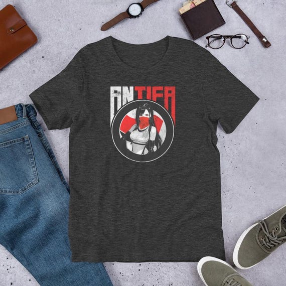 Antifa Tifa Shirt | Final Fantasy 7 Gamer Tee - Etsy