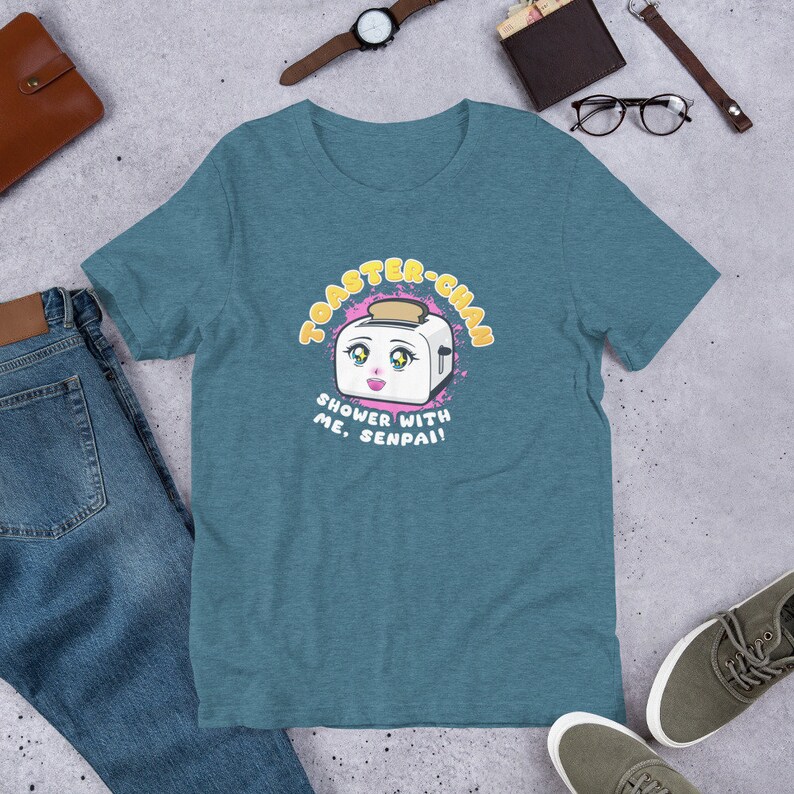 Toaster Chain | Anime Shirt | Toaster Shower Shirt | Toaster bath Shirt | Senpai Shirt | Funny Shirt