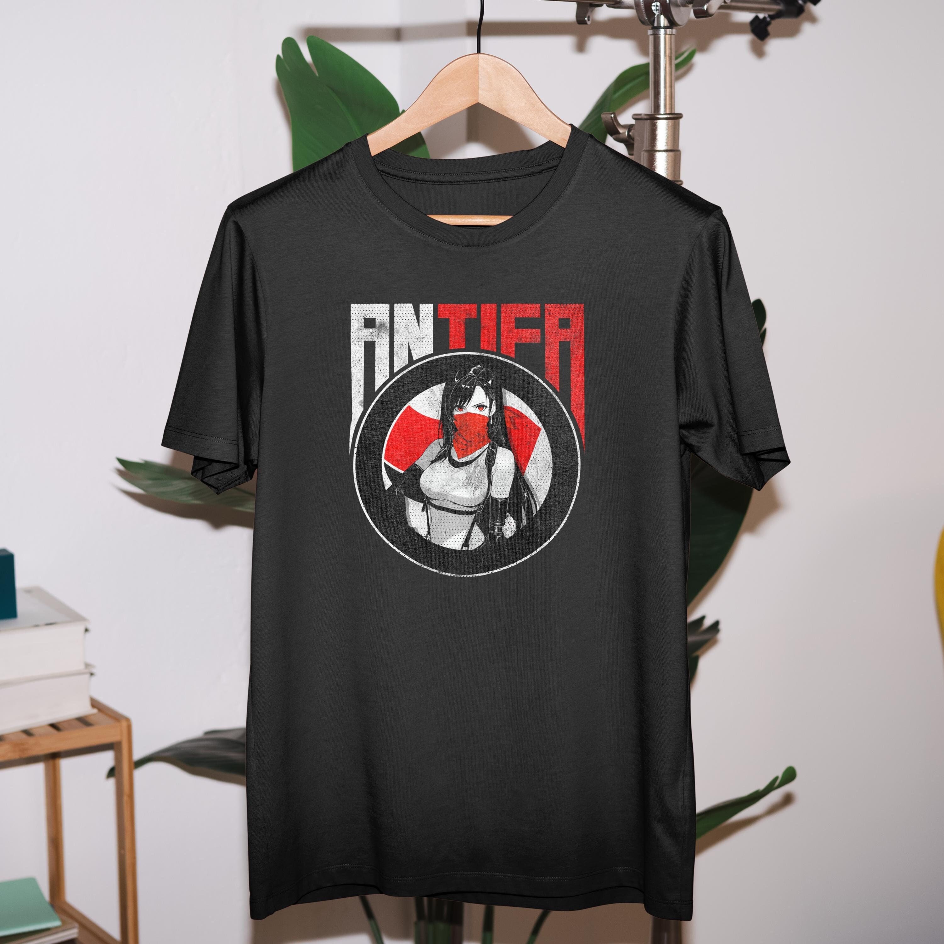 Antifa Tifa Shirt | Final Fantasy 7 Pun Shirt | Tifa Lockhart Tee