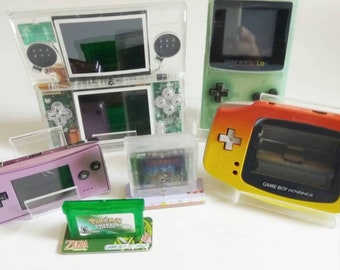 Display stand for game handheld