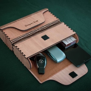 001 Wooden Clutch Bag(4mm plywood)