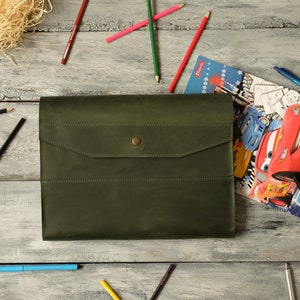 Cartella portadocumenti in pelle A4, cartella portadocumenti personalizzata, custodia per ufficio, regali aziendali personalizzati, regali per colleghi, regali aziendali con logo
