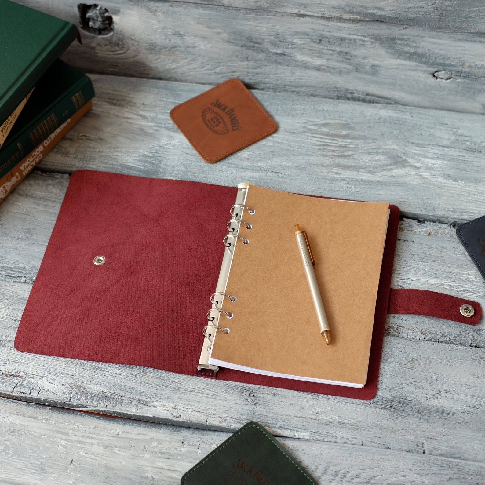 Binder Ring Notebook A5 Reusable Notebook Binder Notebook Etsy