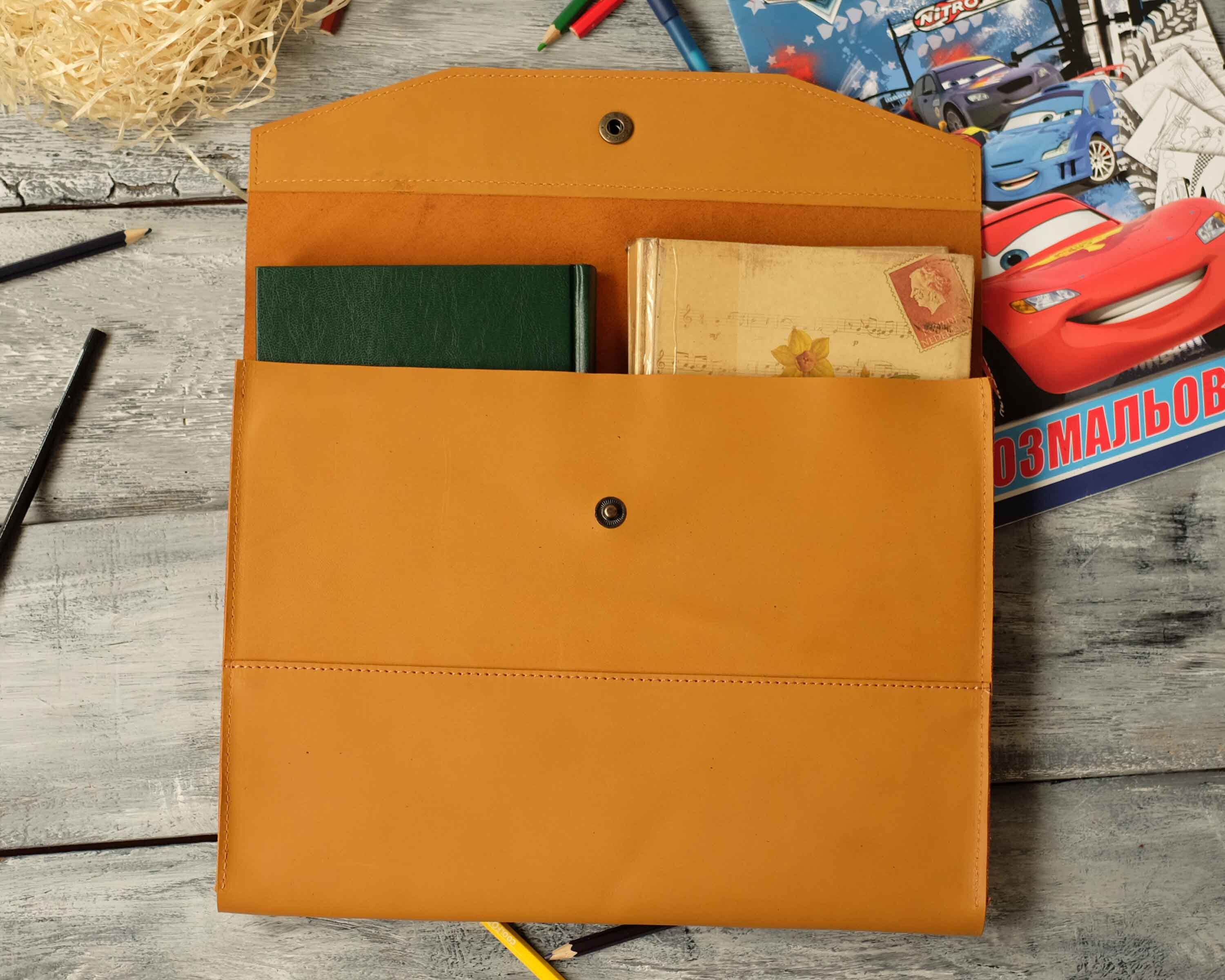 Personalized Book Sleeve, Document Case, File Folder A4, Custom ...