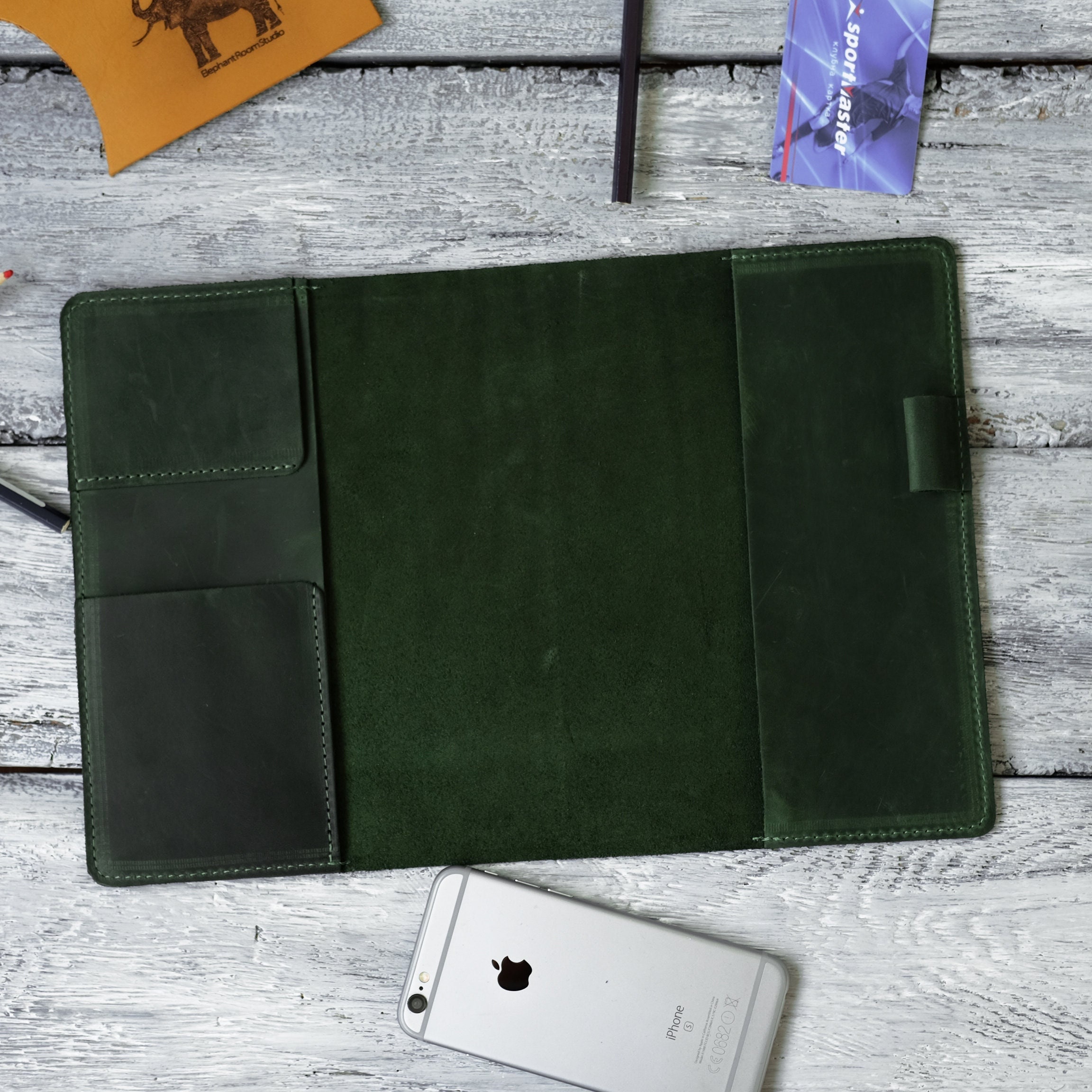 A5 A4 B6 B5 Leather Notebook Cover, Refillable Planner Cover, Notebook ...