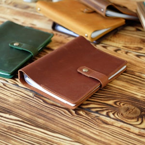 Leather notebook A5