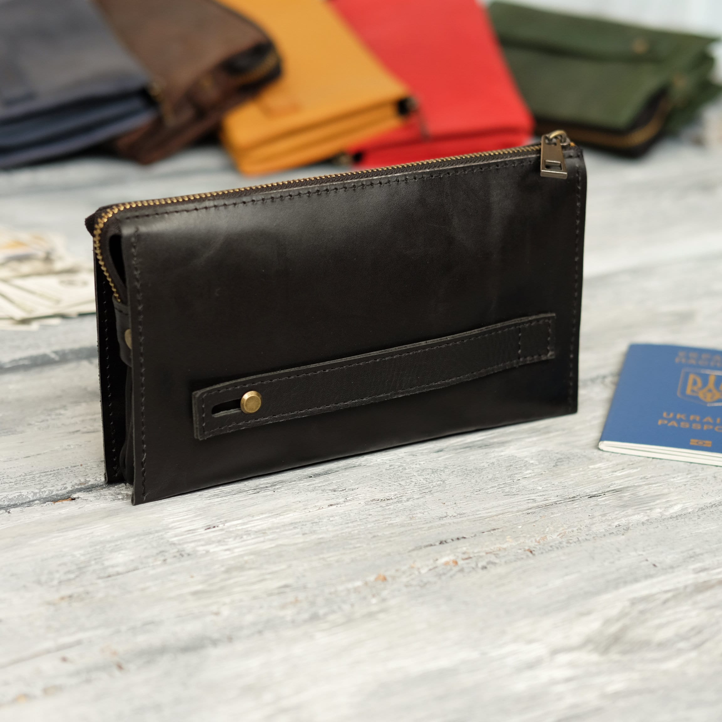 Comedically Large Wallet Clutch Bag for Men, Large Leather Wallet Personalized, Mens Clutch ...