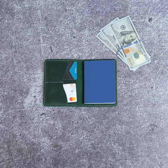 passport card sleeve ROYCE New York RFID Blocking Vaccine Wallet Product Specs 4 Passport Sleeve Holders Card lays on polyfilm Genuine Leather Passport Holder RFID
