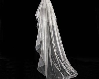 Champagne Long Bridal Veil (Amy)