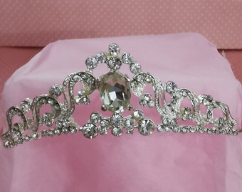 Small Silver Tiara (LM224)