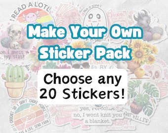 Choose Your Own Sticker Bundle - Any 20 Stickers!