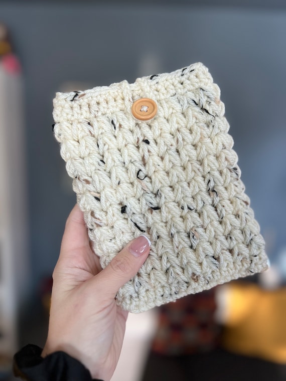 Ereader Sleeve Crocheted  | Kobo Kindle Cover Case Envelope | Book Sleeve Protector Tablet Case