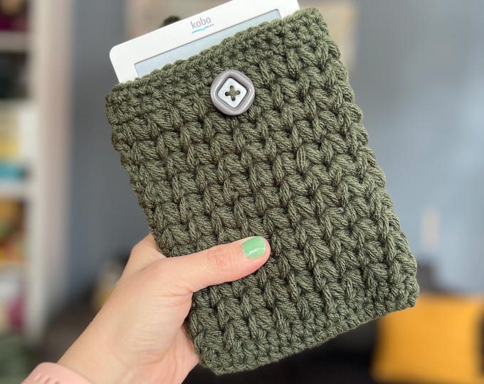 Custom Ereader Sleeve - Choose your colour and style | Kobo Kindle Cover Case Envelope | Book Sleeve Protector Tablet Case