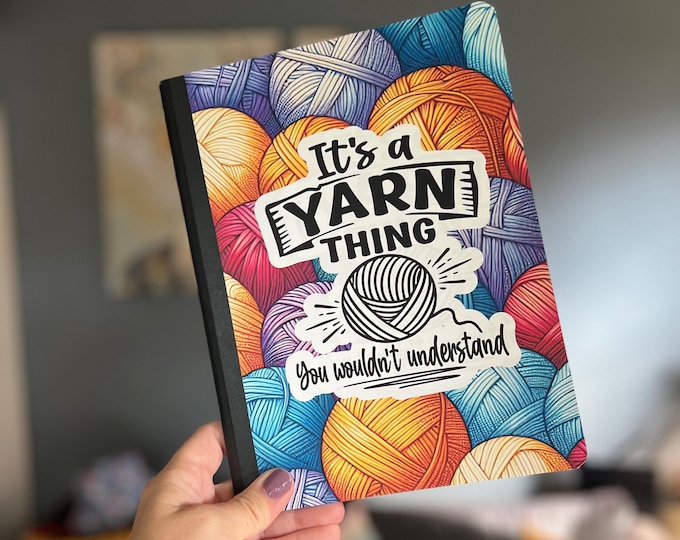 It's A Yarn Thing Composition Notebook - Craft Journal