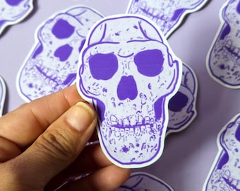 Homo Erectus Vinyl Sticker - Waterproof Anthropology Sticker