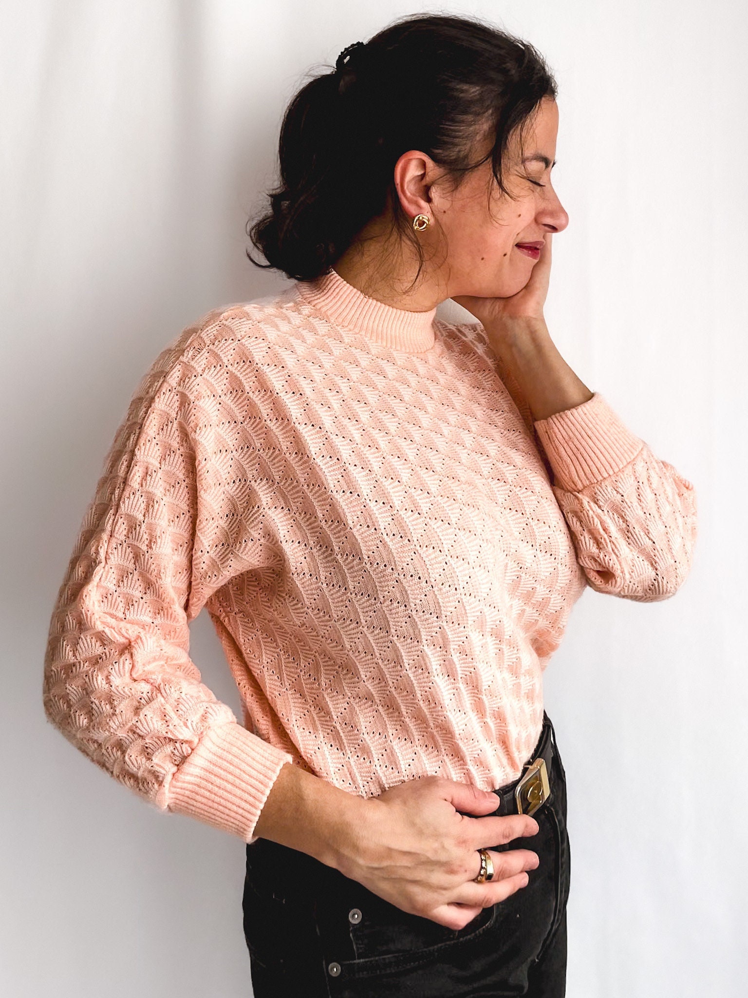 Couleur Saumon Femme Pull Rose Saumon Pull Rose Saumon France