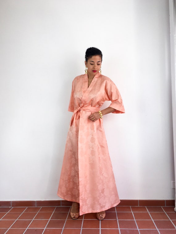 pink night robe