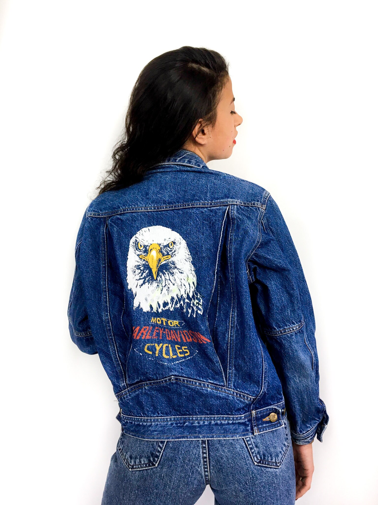 Veste en jeans 2025 custom
