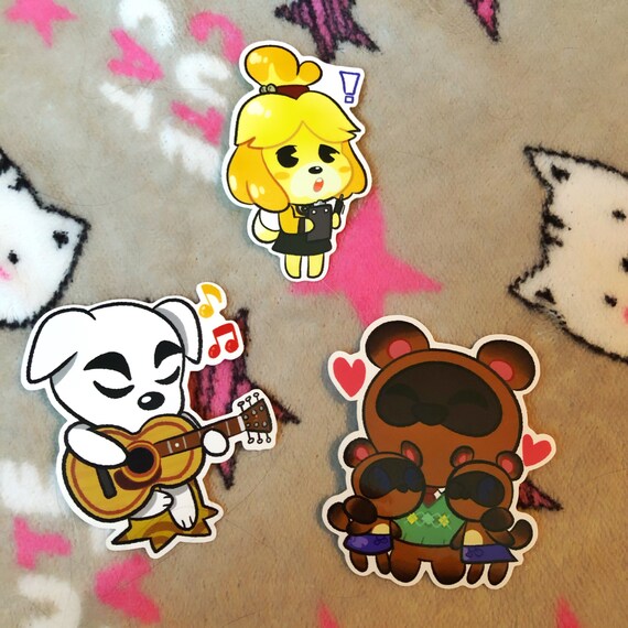 Animal Crossing NPC Stickers | Etsy