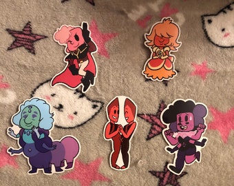 Steven Universe Off Colors Stickers