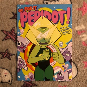 Go for it, Peridot! 5”x7” mini art print