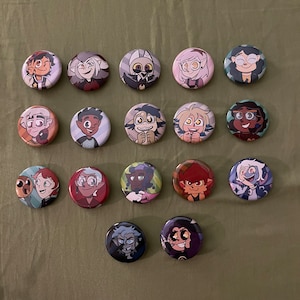 The Owl House button badges