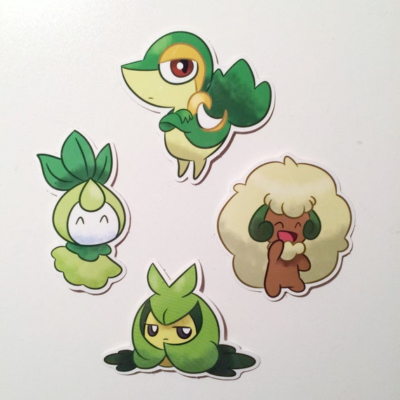 Pokemon Unova Stickers